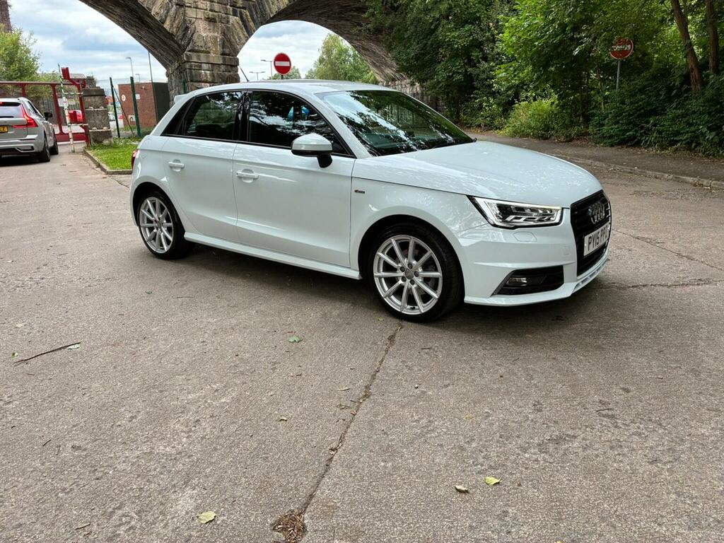Audi A1 Hatchback 1.4 Tfsi S Line Sportback Euro 6 Ss 5 PY15PPZ White #3