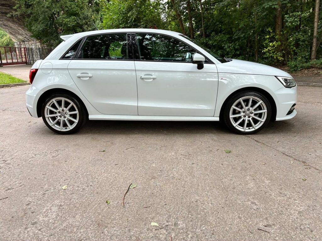 Audi A1 Hatchback 1.4 Tfsi S Line Sportback Euro 6 Ss 5 PY15PPZ White #4