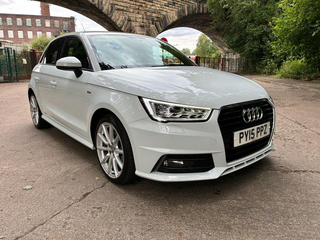 Audi A1 Hatchback 1.4 Tfsi S Line Sportback Euro 6 Ss 5 PY15PPZ White #2