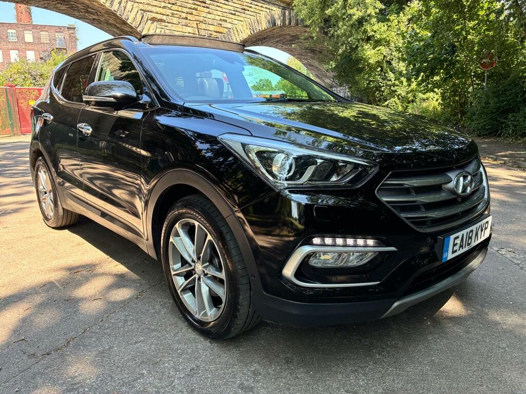 Hyundai Santa Fe Suv 2.2 Crdi Blue Drive Premium Se 4Wd Euro 6 Ss Black #2
