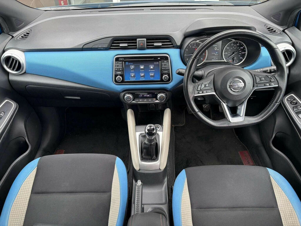 Nissan Micra Hatchback 0.9 Ig-t N-connecta Euro 6 Ss 20 Blue #6