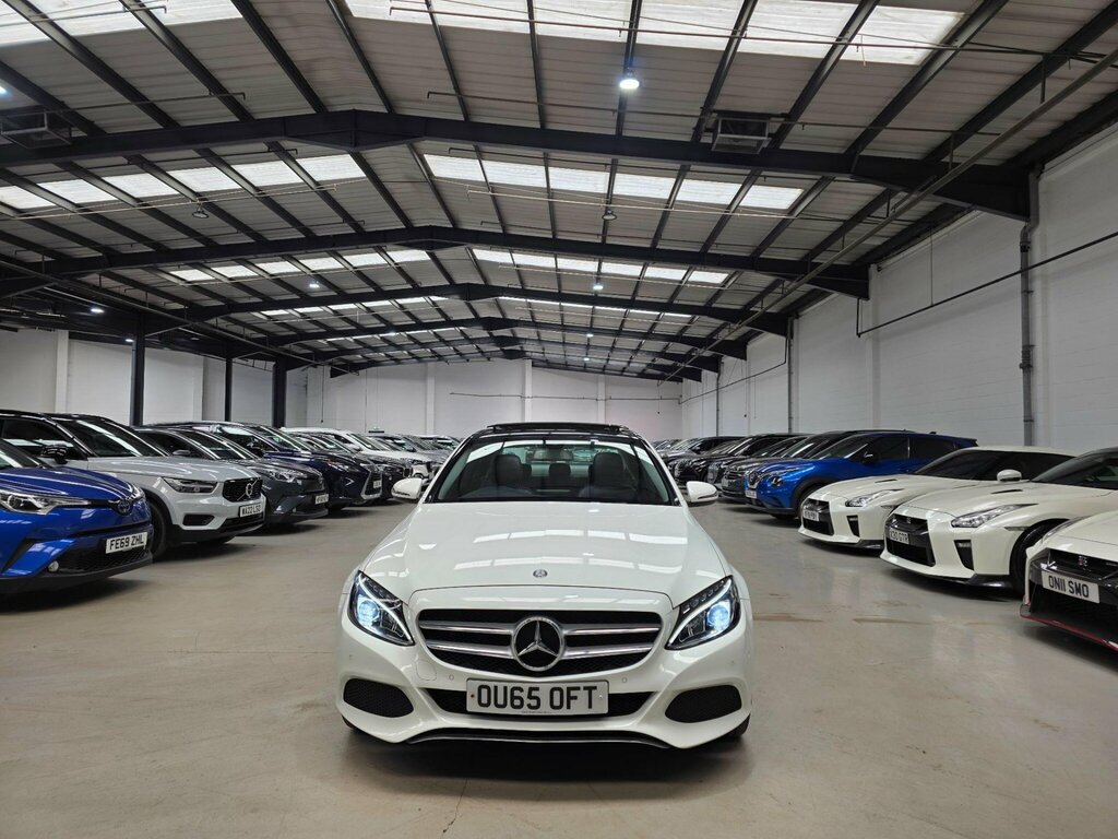 Mercedes-Benz C Class 2.1 C300dh Sport Premium G-tronic Euro 6 Ss White #2