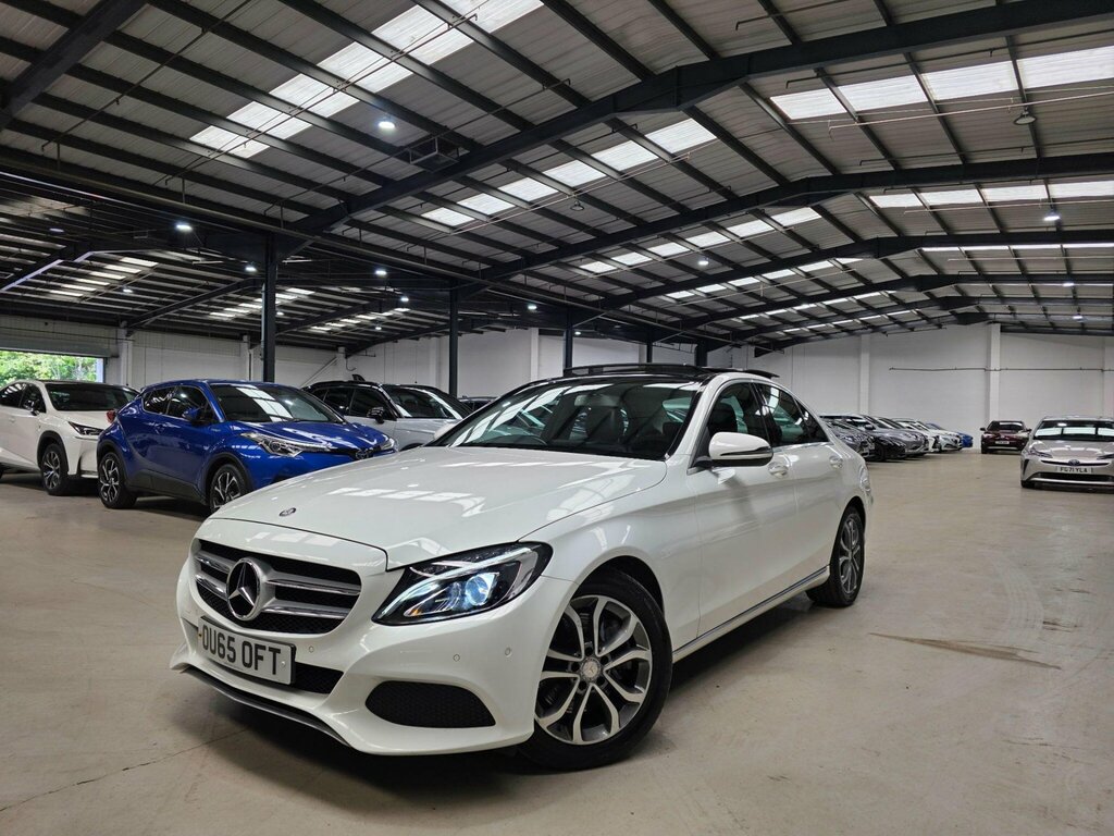 Mercedes-Benz C Class 2.1 C300dh Sport Premium G-tronic Euro 6 Ss White