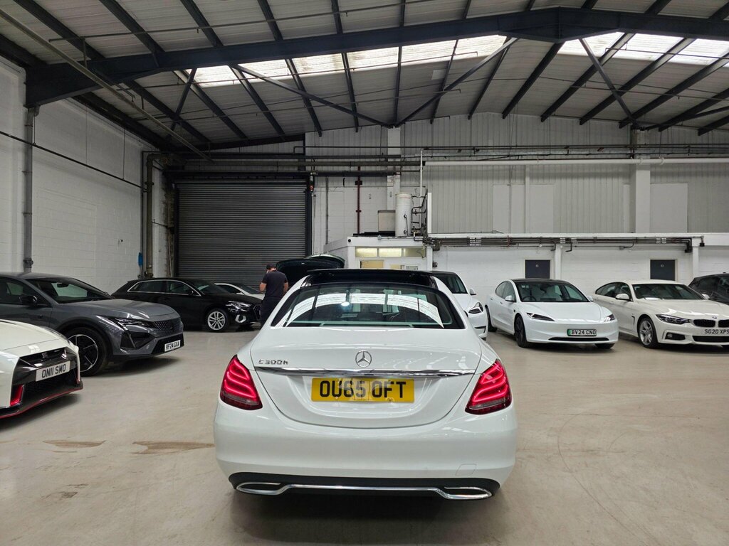 Mercedes-Benz C Class 2.1 C300dh Sport Premium G-tronic Euro 6 Ss White #4