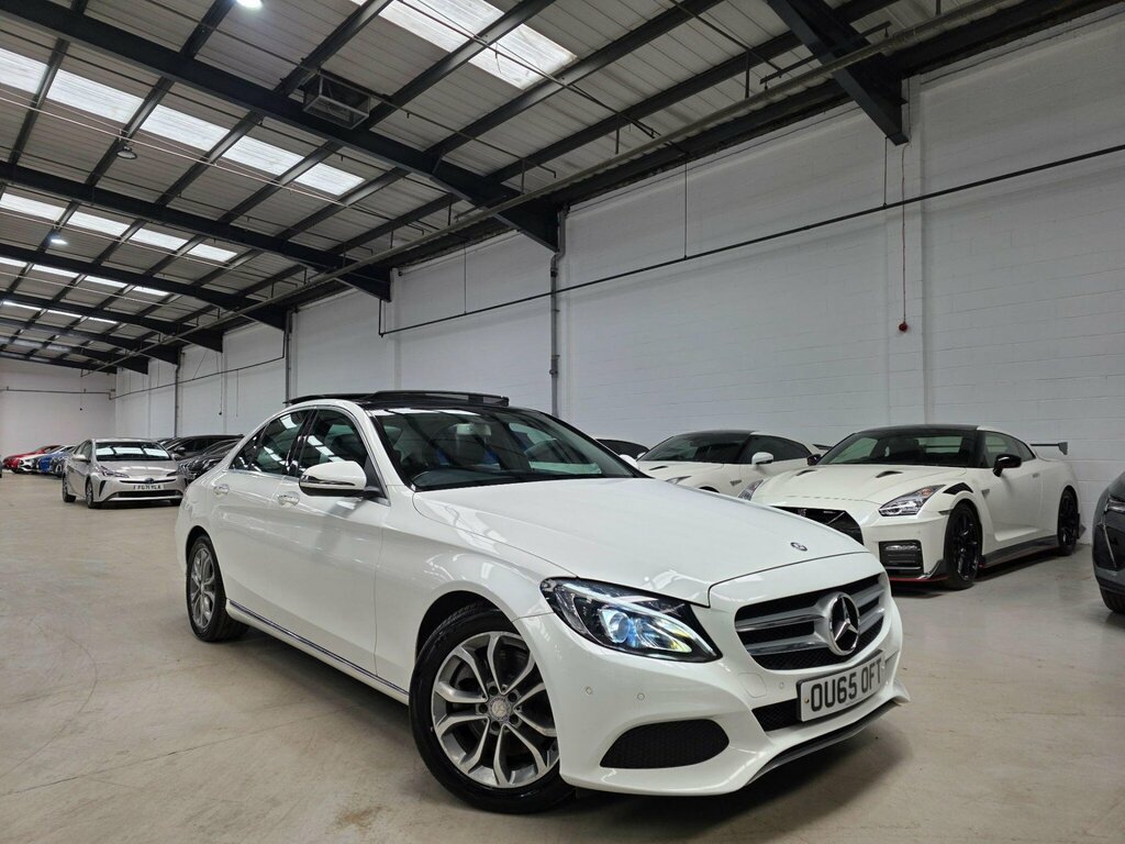 Mercedes-Benz C Class 2.1 C300dh Sport Premium G-tronic Euro 6 Ss White #3