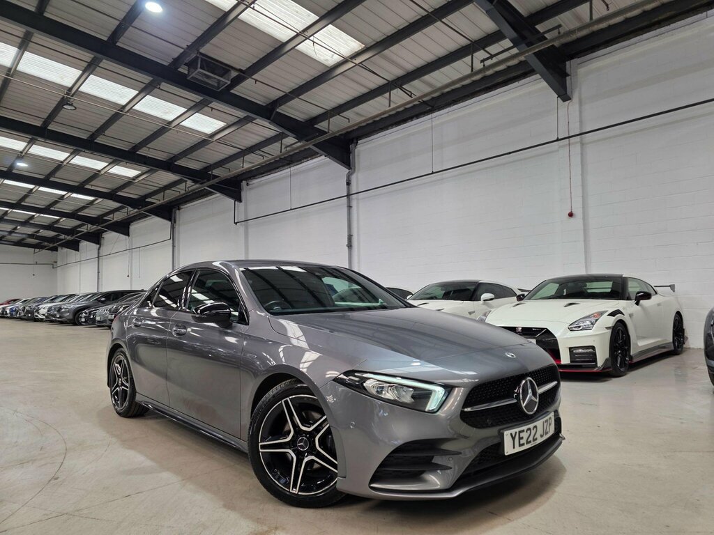 Mercedes-Benz A Class 1.3 A180 Amg Line Edition Executive 7G-dct Euro YE22JZP Grey #2
