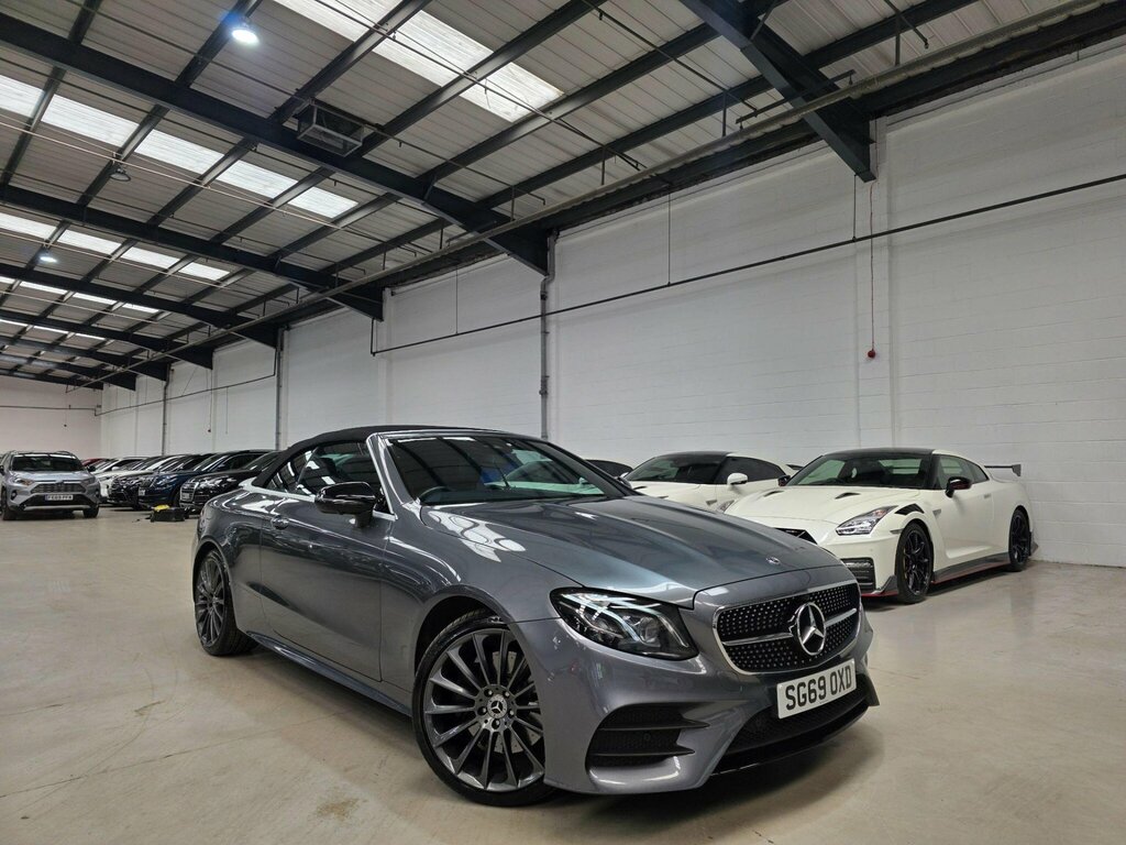 Mercedes-Benz E Class 3.0 E450 V6 Amg Line Cabriolet G-tronic 4Matic Eu SG69OXD Grey #4