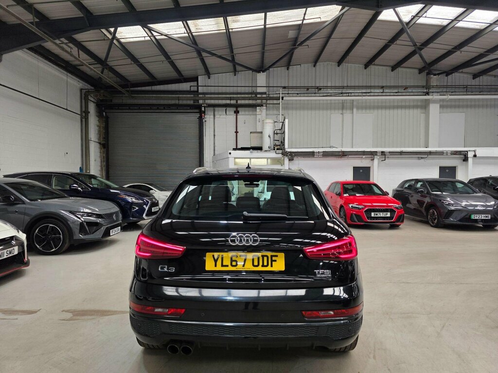 Audi Q3 2.0 Tfsi S Line Edition S Tronic Quattro Euro 6 S YL67ODF Black #3