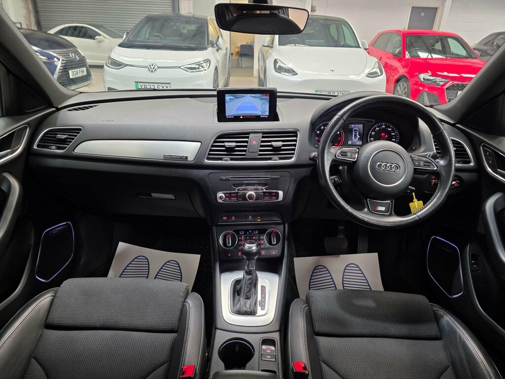 Audi Q3 2.0 Tfsi S Line Edition S Tronic Quattro Euro 6 S YL67ODF Black #4