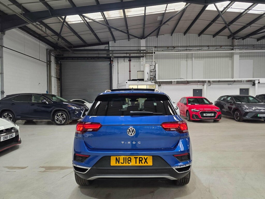 Volkswagen T-Roc 1.5 Tsi Evo Sel Euro 6 Ss NJ18TRX Blue #3