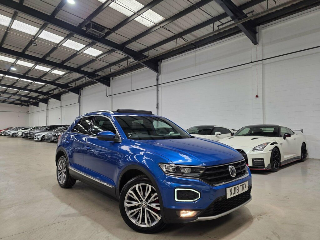 Volkswagen T-Roc 1.5 Tsi Evo Sel Euro 6 Ss NJ18TRX Blue #2