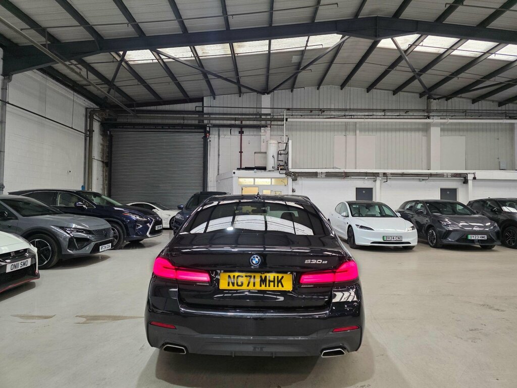 BMW 5 Series 2.0 530E 12Kwh M Sport Steptronic Euro 6 Ss NG71MHK Black #4