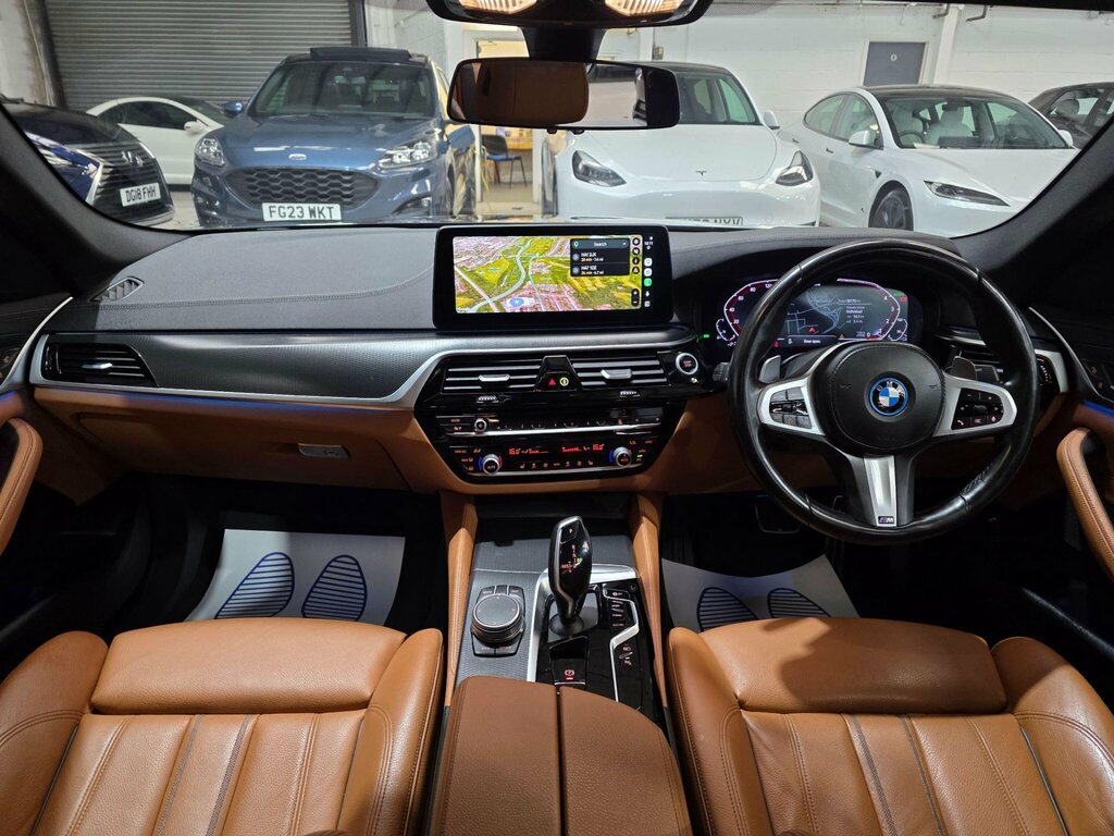 BMW 5 Series 2.0 530E 12Kwh M Sport Steptronic Euro 6 Ss NG71MHK Black #5