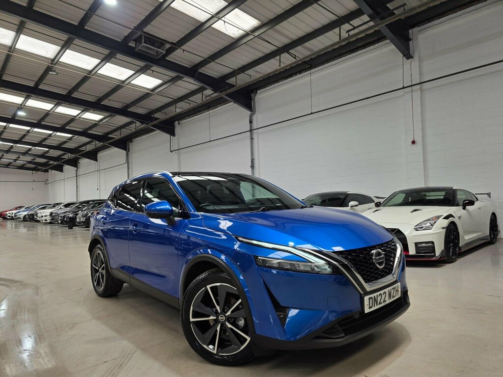 Nissan Qashqai 1.3 Dig-t Mhev Tekna Xtron Euro 6 Ss DN22WZH Blue #3