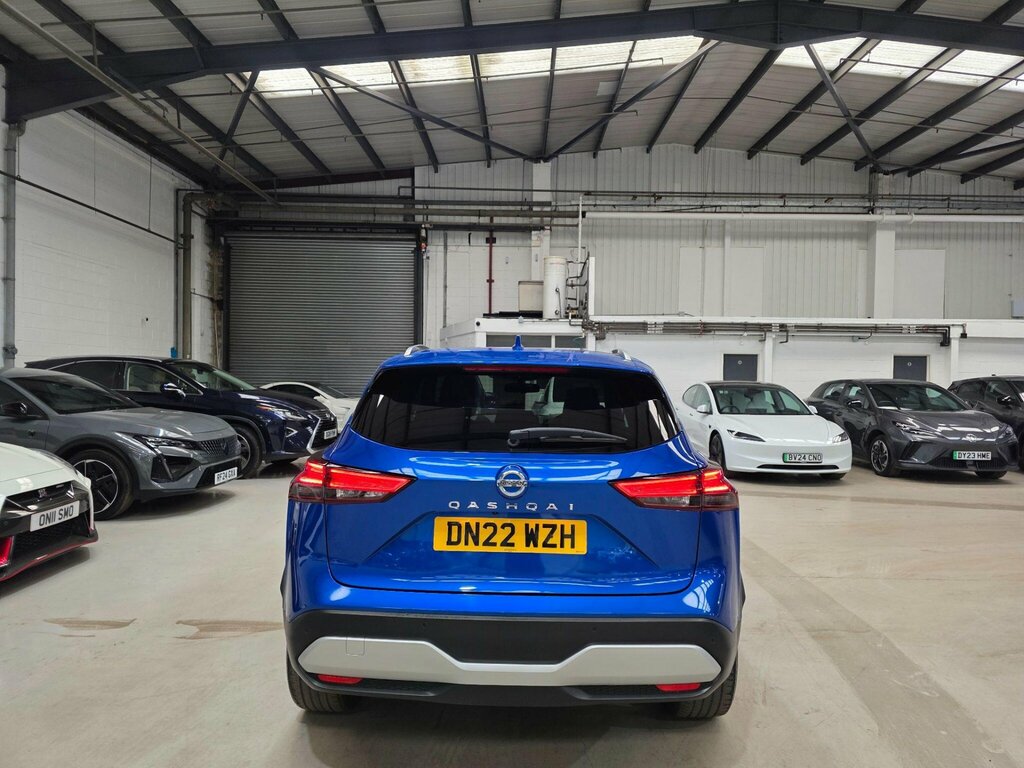 Nissan Qashqai 1.3 Dig-t Mhev Tekna Xtron Euro 6 Ss DN22WZH Blue #4