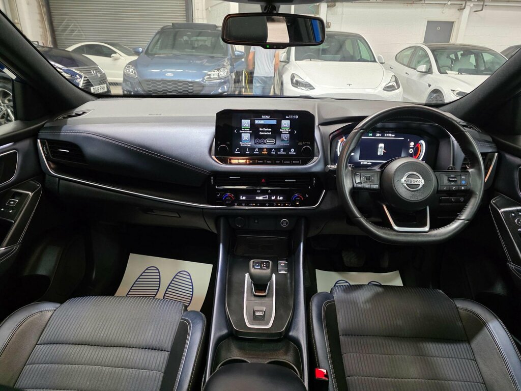 Nissan Qashqai 1.3 Dig-t Mhev Tekna Xtron Euro 6 Ss DN22WZH Blue #5