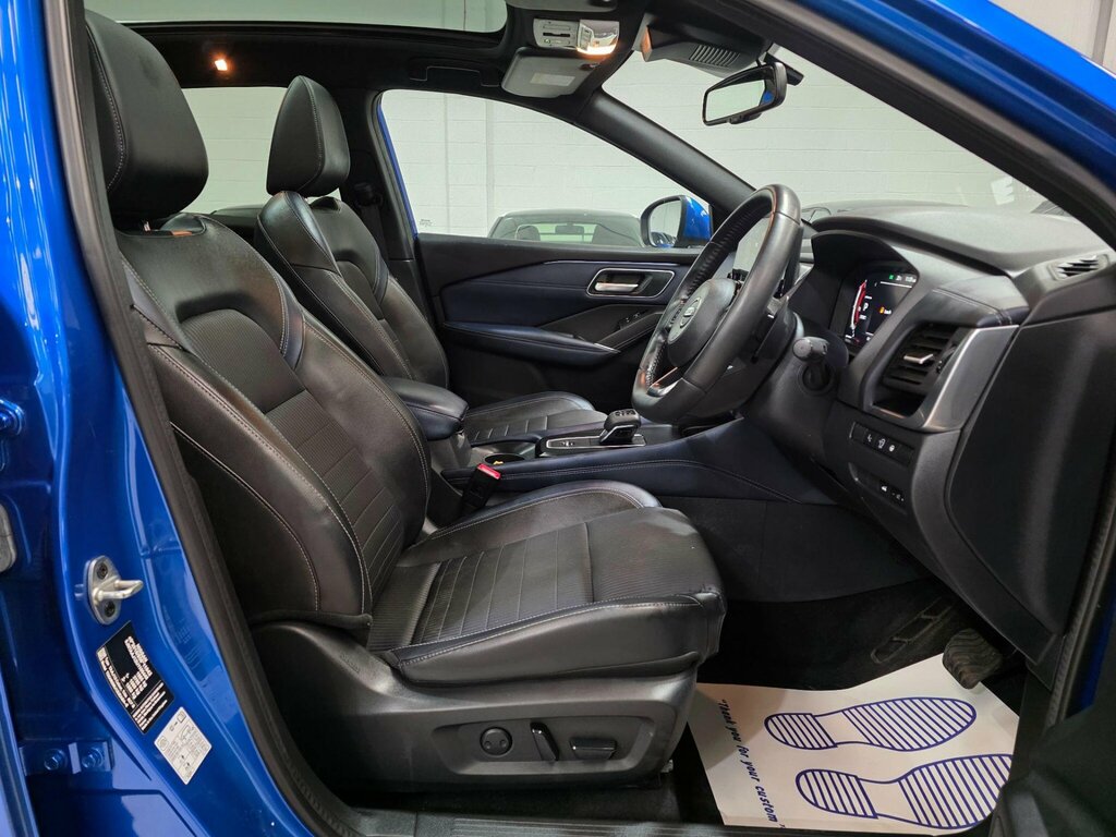Nissan Qashqai 1.3 Dig-t Mhev Tekna Xtron Euro 6 Ss DN22WZH Blue #6