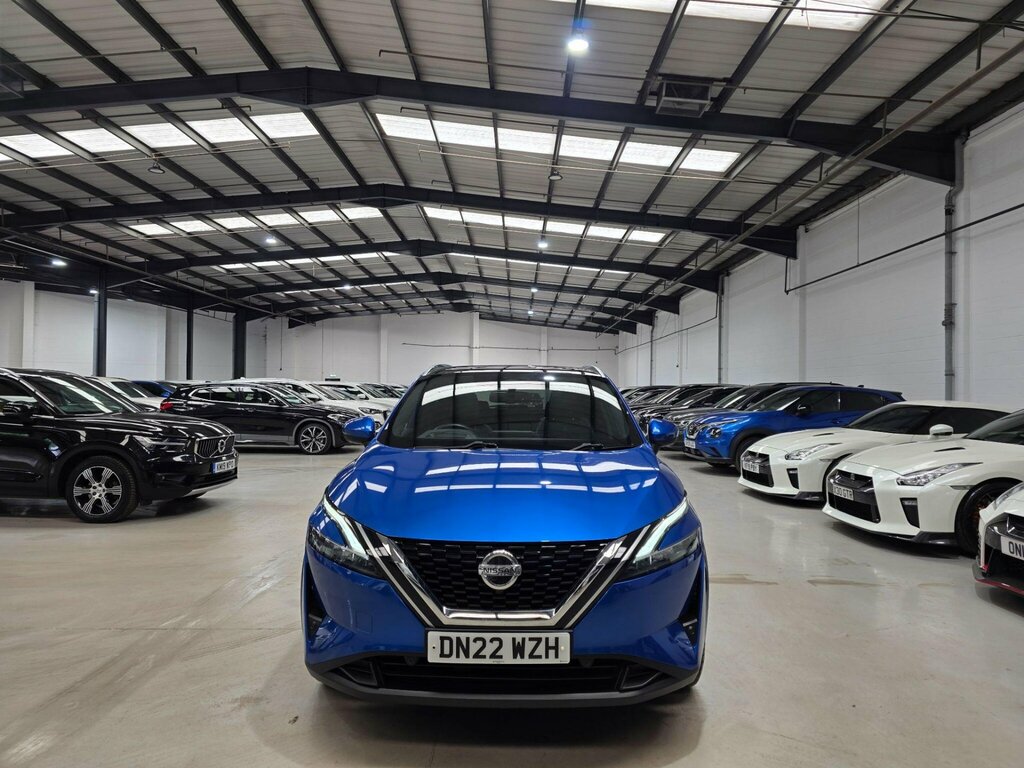 Nissan Qashqai 1.3 Dig-t Mhev Tekna Xtron Euro 6 Ss DN22WZH Blue #2