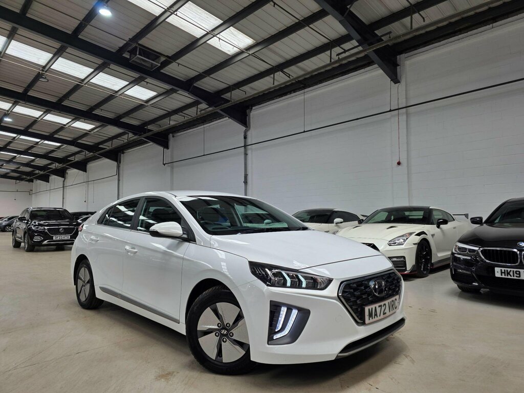 Hyundai Ioniq 1.6 H-gdi Premium Dct Euro 6 Ss White #3