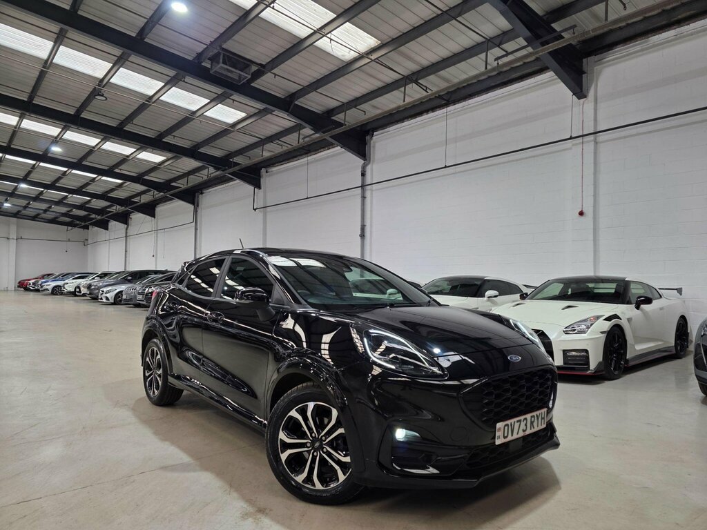 Ford Puma 1.0T Ecoboost Mhev St-line Dct Euro 6 Ss OV73RYH Black #2
