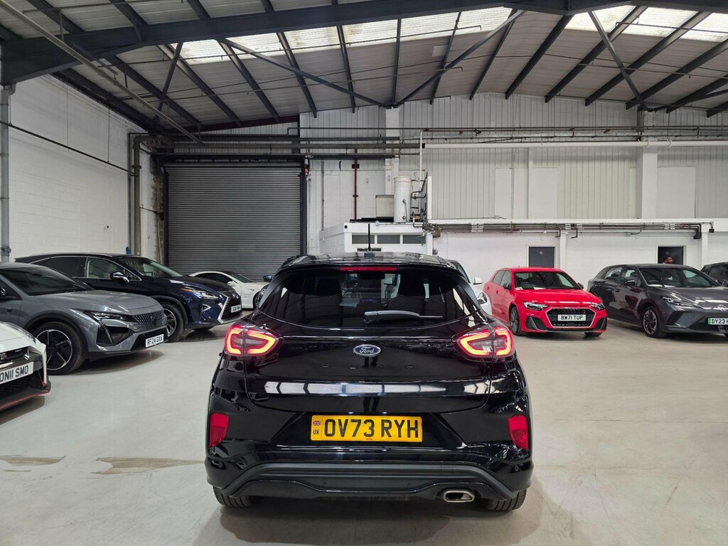 Ford Puma 1.0T Ecoboost Mhev St-line Dct Euro 6 Ss OV73RYH Black #3