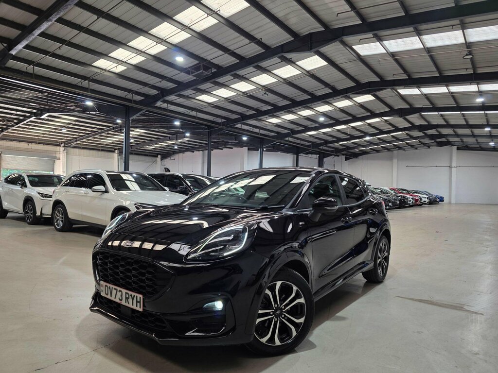 Ford Puma 1.0T Ecoboost Mhev St-line Dct Euro 6 Ss Black