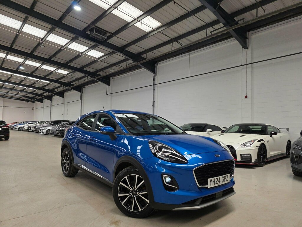 Ford Puma 1.0T Ecoboost Mhev Titanium Dct Euro 6 Ss YH24GPZ Blue #2
