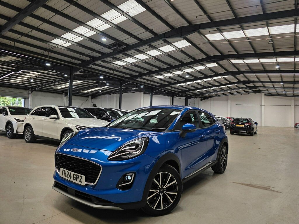 Ford Puma 1.0T Ecoboost Mhev Titanium Dct Euro 6 Ss Blue