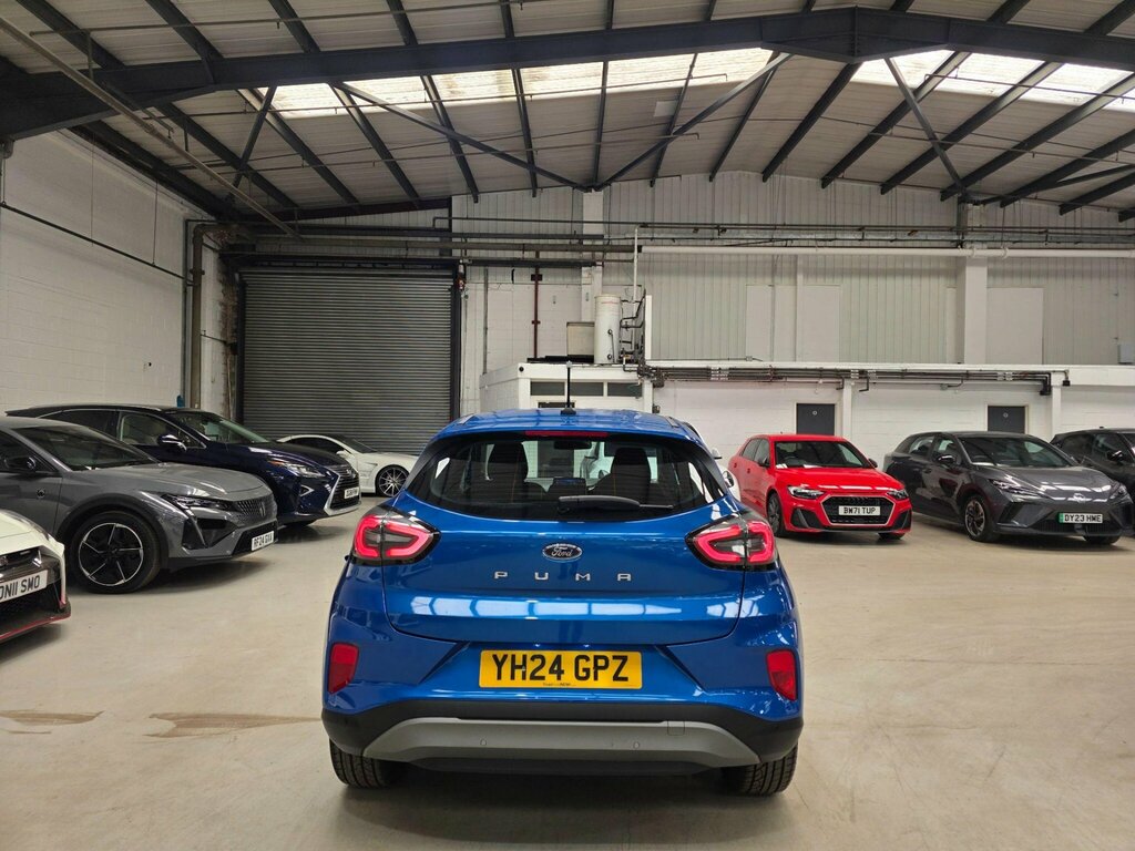 Ford Puma 1.0T Ecoboost Mhev Titanium Dct Euro 6 Ss YH24GPZ Blue #3