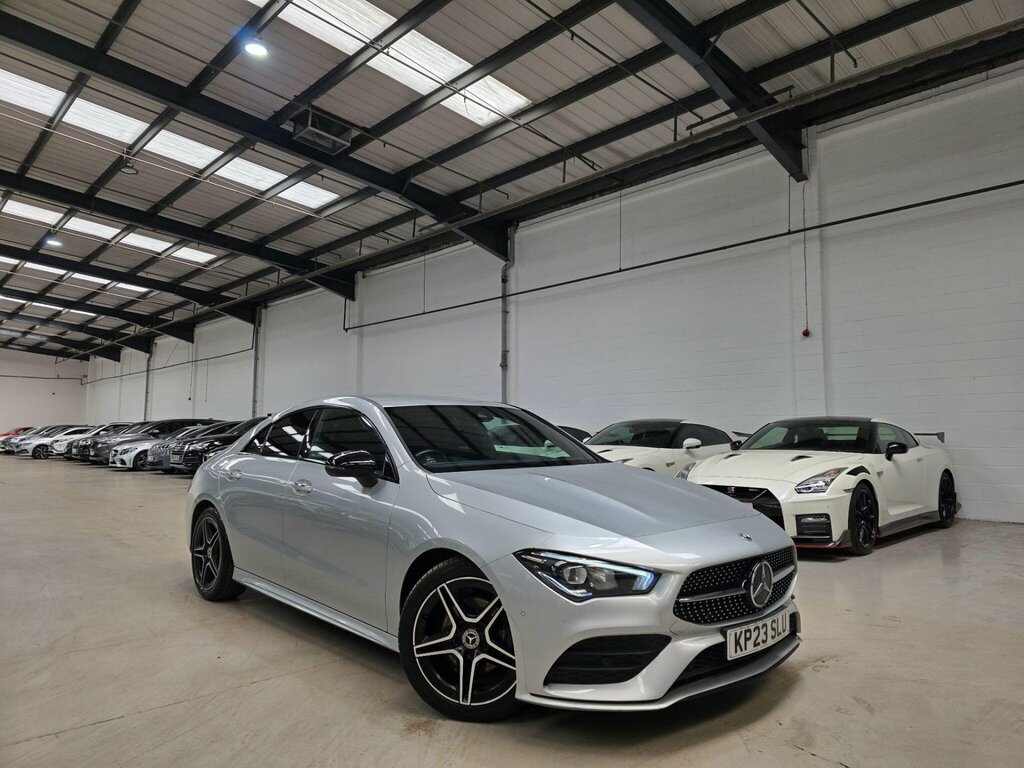 Mercedes-Benz CLA Class 1.3 Cla180 Amg Line Premium Coupe 7G-dct Euro 6 KP23SLU Silver #2