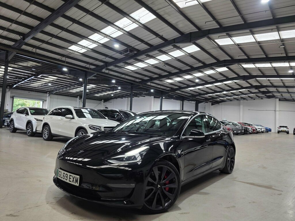 Tesla Model 3 Dual Motor Performance 4Wde Performanc Black
