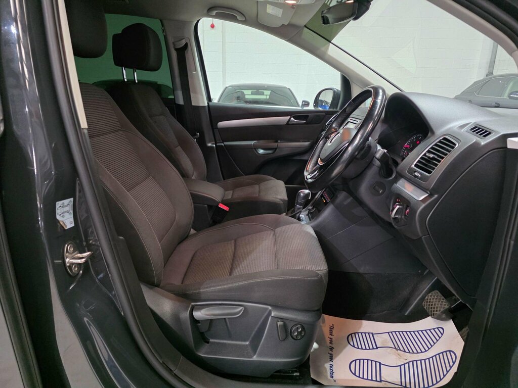 Volkswagen Sharan 2.0 Tdi Bluemotion Tech Se Nav Dsg Euro 6 Ss Grey #5