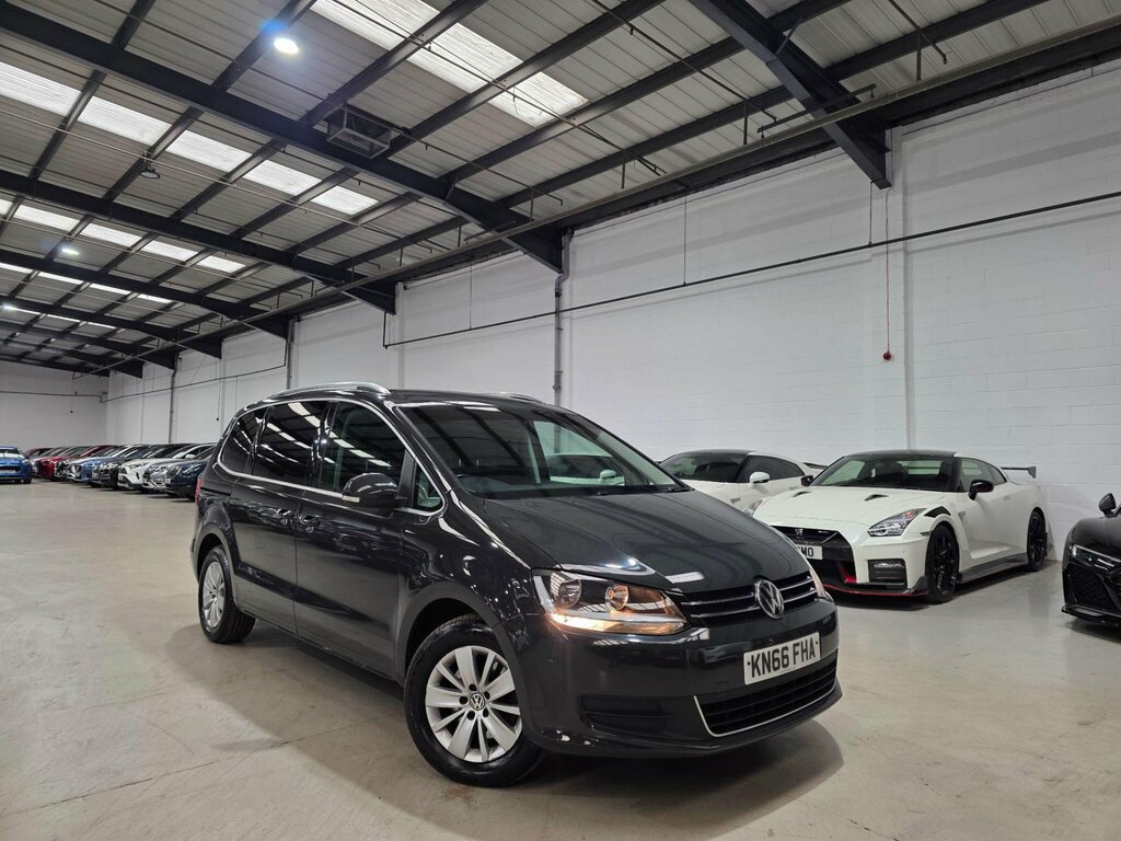 Volkswagen Sharan 2.0 Tdi Bluemotion Tech Se Nav Dsg Euro 6 Ss Grey #2
