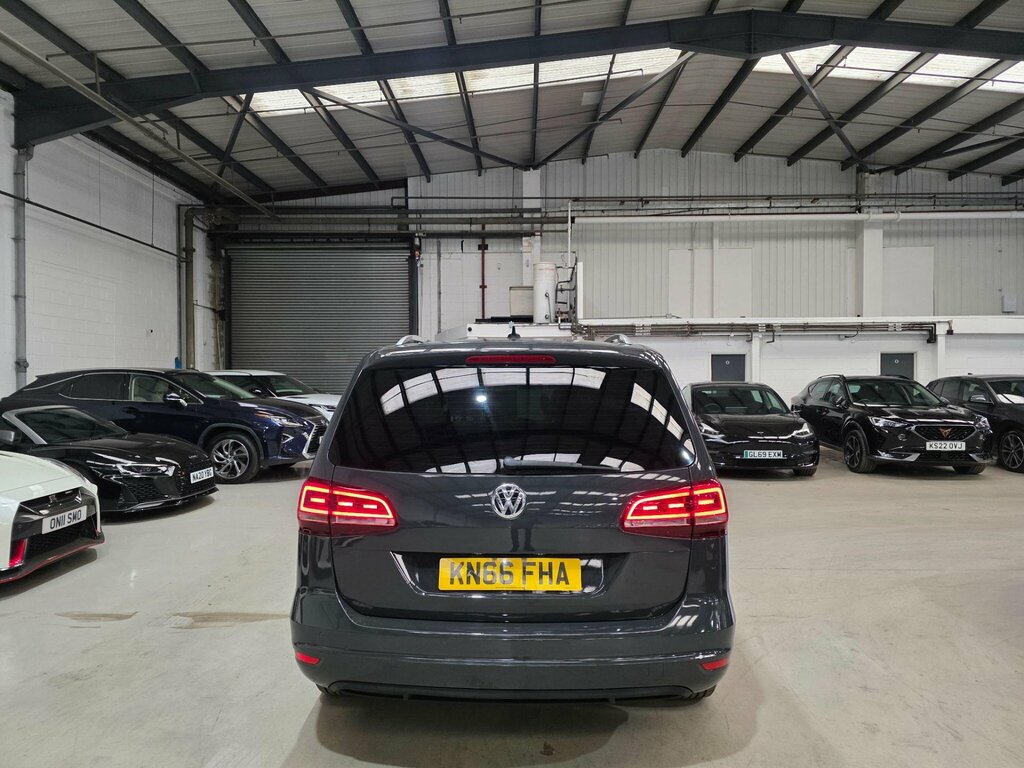 Volkswagen Sharan 2.0 Tdi Bluemotion Tech Se Nav Dsg Euro 6 Ss Grey #3