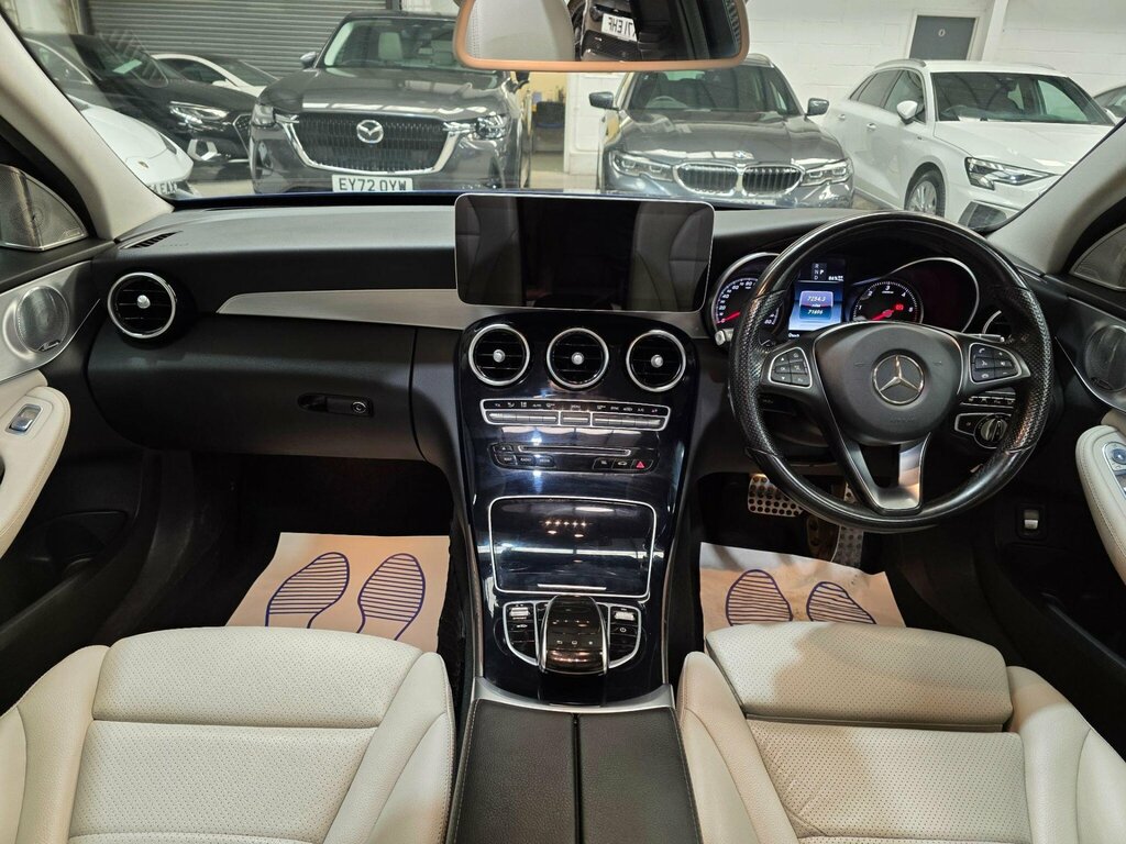 Mercedes-Benz C Class 2.1 C300dh Sport Premium Plus G-tronic Euro 6 Blue #4