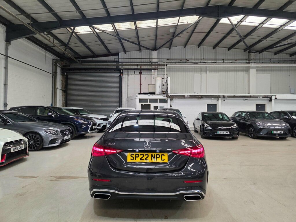 Mercedes-Benz C Class 1.5 C200h Mhev Amg Line Premium G-tronic Euro 6 SP22NPC Grey #2