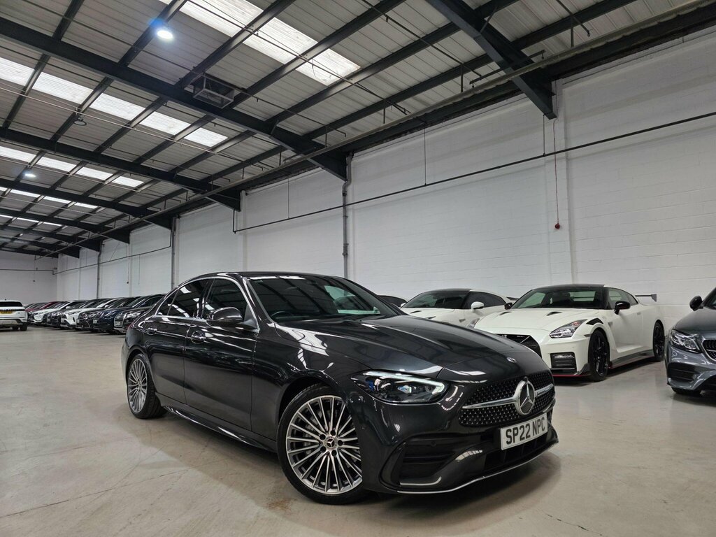 Mercedes-Benz C Class 1.5 C200h Mhev Amg Line Premium G-tronic Euro 6 Grey