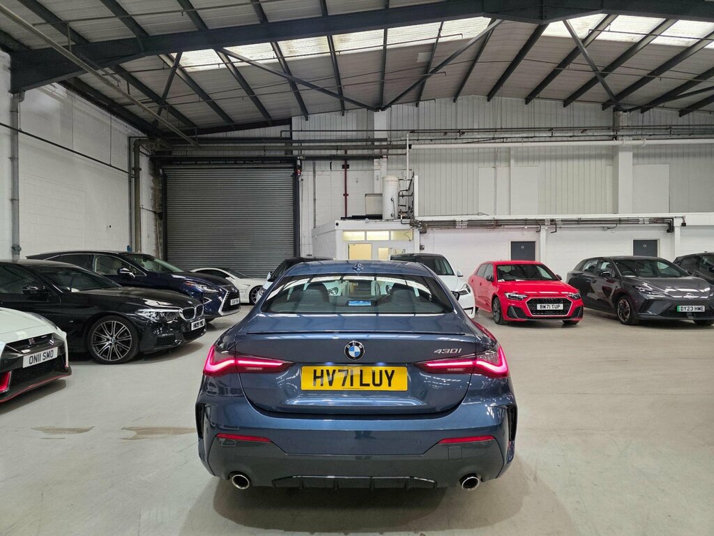 BMW 4 Series 2.0 430I M Sport Euro 6 Ss HV71LUY Blue #3