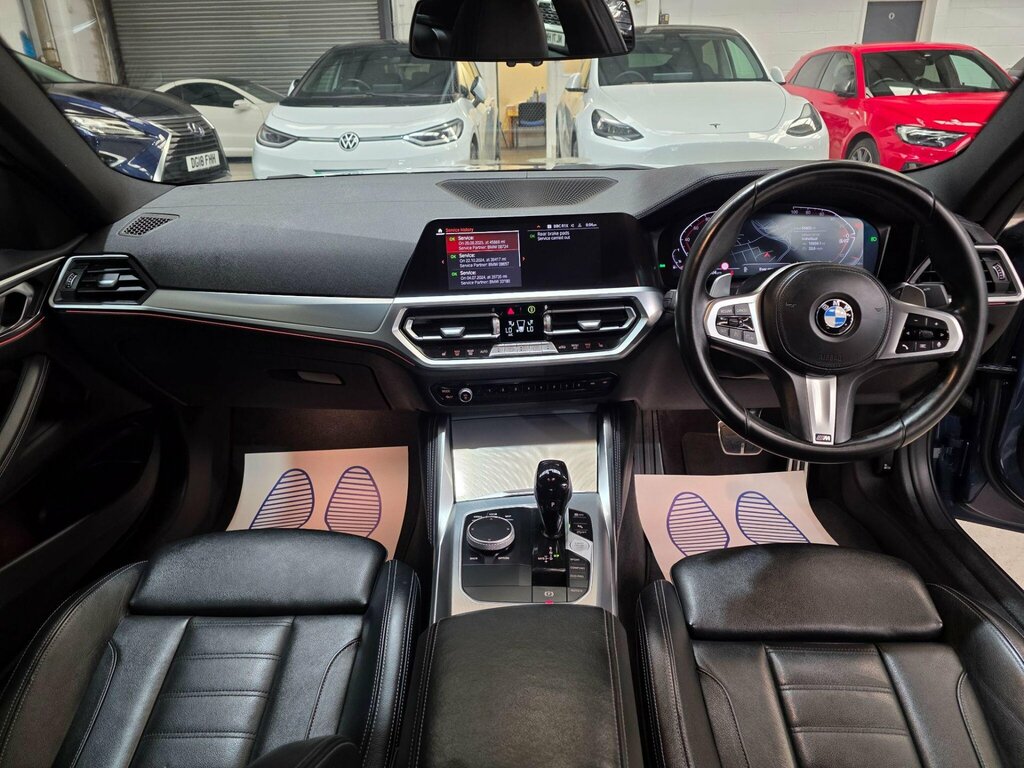 BMW 4 Series 2.0 430I M Sport Euro 6 Ss HV71LUY Blue #4