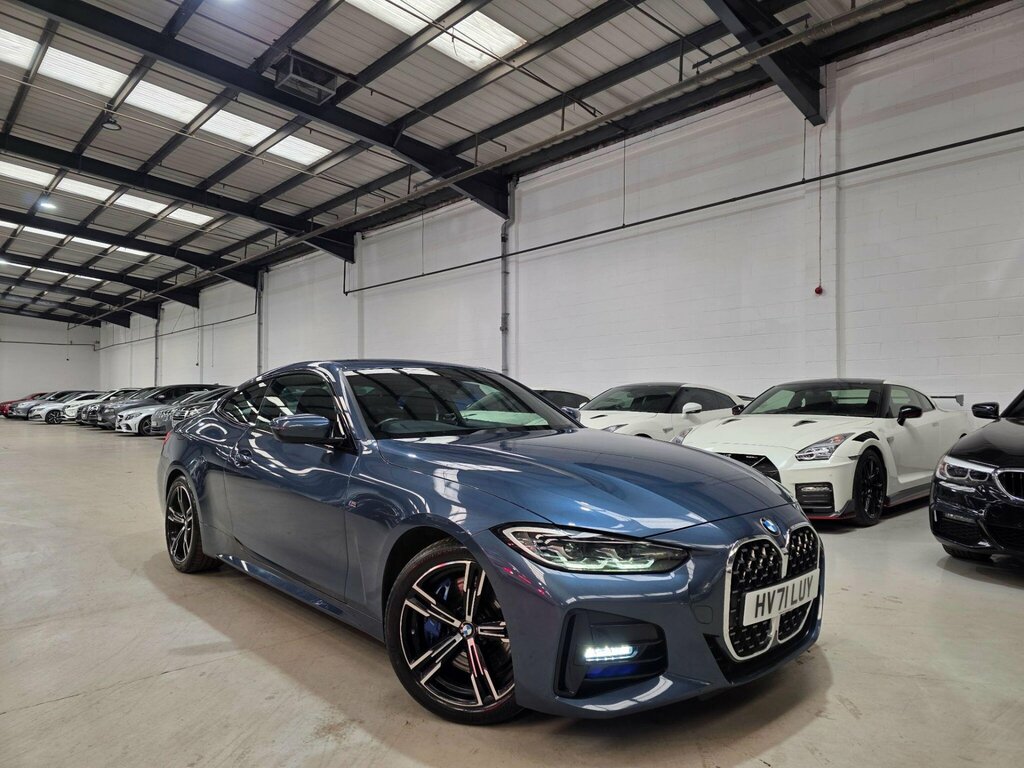 BMW 4 Series 2.0 430I M Sport Euro 6 Ss HV71LUY Blue #2
