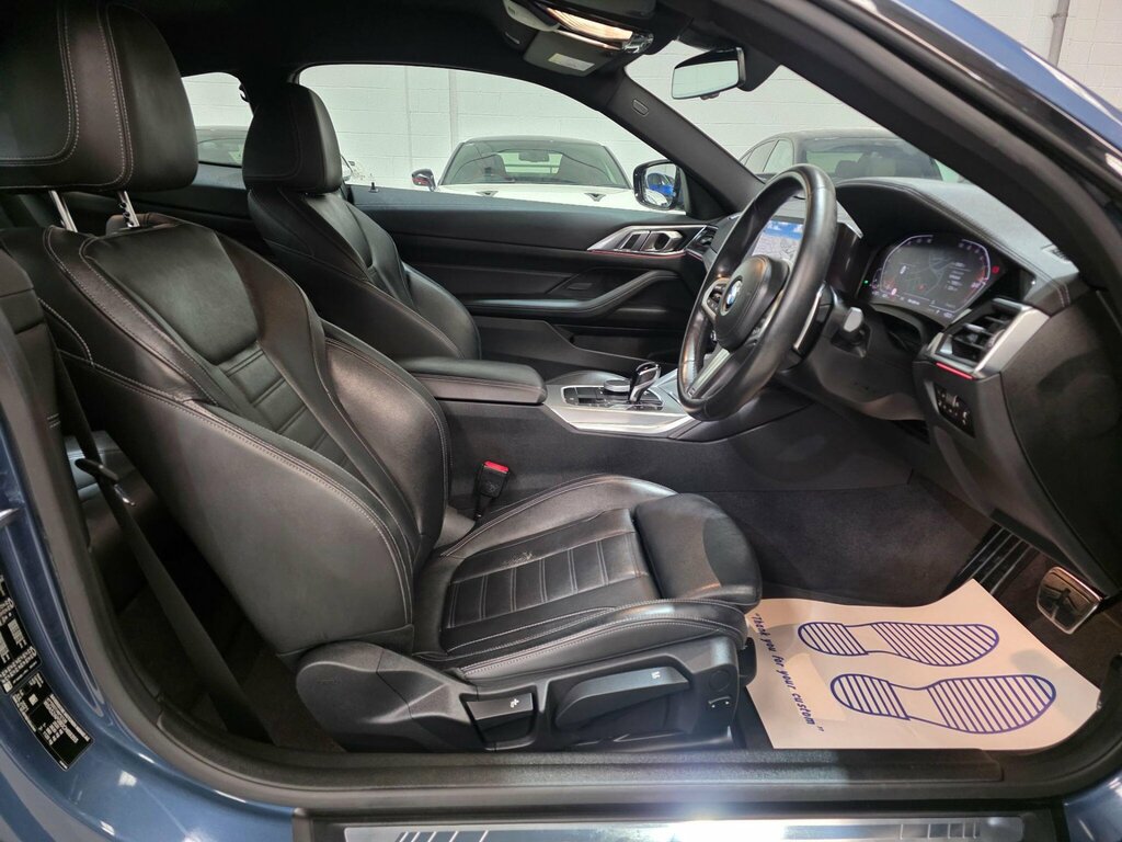 BMW 4 Series 2.0 430I M Sport Euro 6 Ss HV71LUY Blue #5