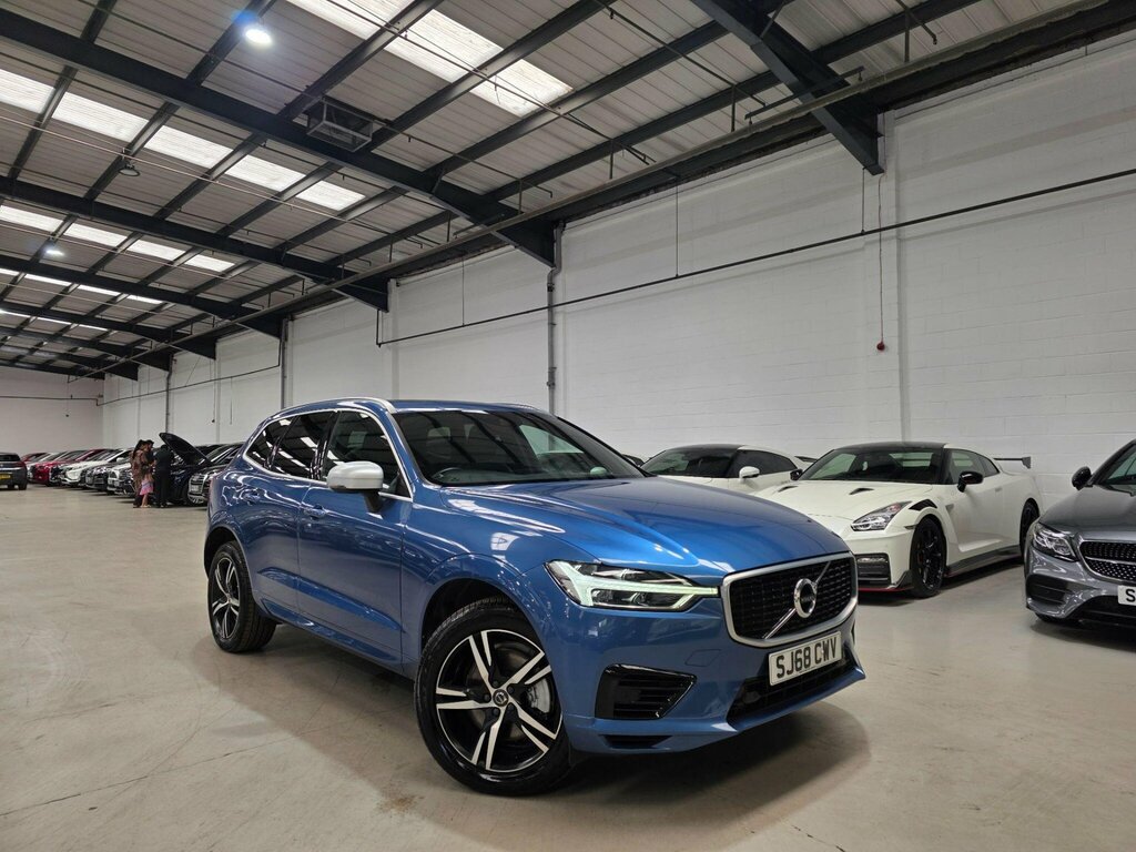 Volvo XC60 2.0H T8 Twin Engine 10.4Kwh R-design Awd Euro SJ68CWV Blue #2