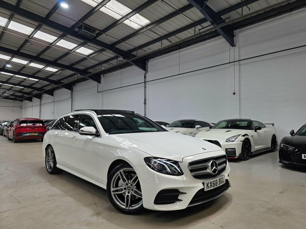 Mercedes-Benz E Class 2.0 E200 Amg Line Premium G-tronic Euro 6 Ss KX68BGL White #2