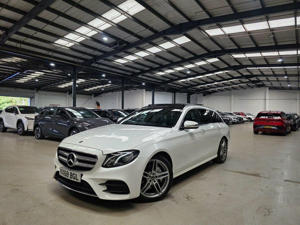 Mercedes-Benz E Class 2.0 E200 Amg Line Premium G-tronic Euro 6 Ss KX68BGL White