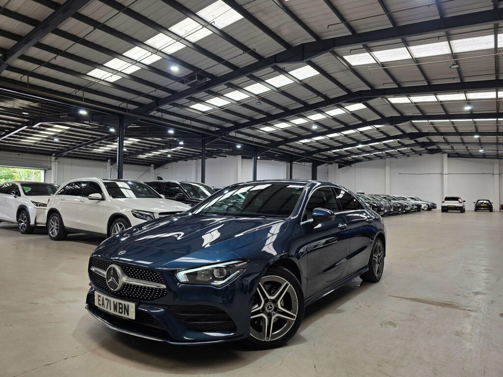 Mercedes-Benz CLA Class 1.3 Cla250e 15.6Kwh Amg Line Premium Coupe 8G-dc Blue