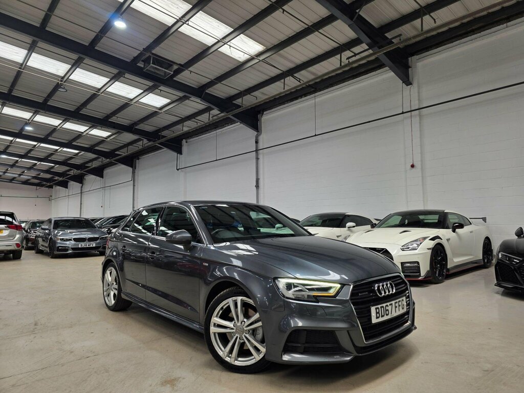 Audi A3 2.0 Tfsi S Line Sportback S Tronic Quattro Euro 6 BD67FFG Grey #2