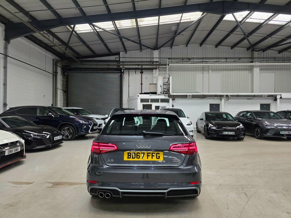 Audi A3 2.0 Tfsi S Line Sportback S Tronic Quattro Euro 6 BD67FFG Grey #3