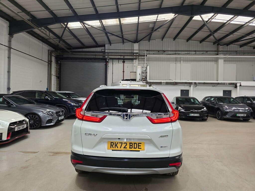 Honda Cr-V 2.0 H I-mmd Sr Ecvt 4Wd Euro 6 Ss RK72BDE White #3