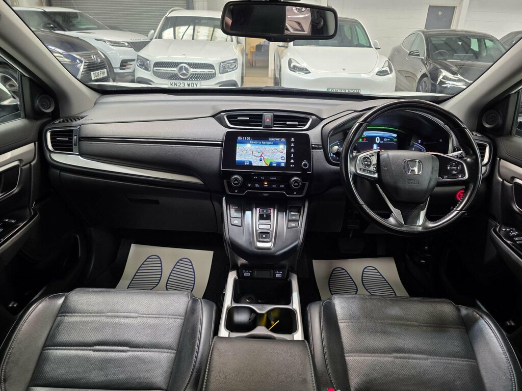 Honda Cr-V 2.0 H I-mmd Sr Ecvt 4Wd Euro 6 Ss RK72BDE White #4
