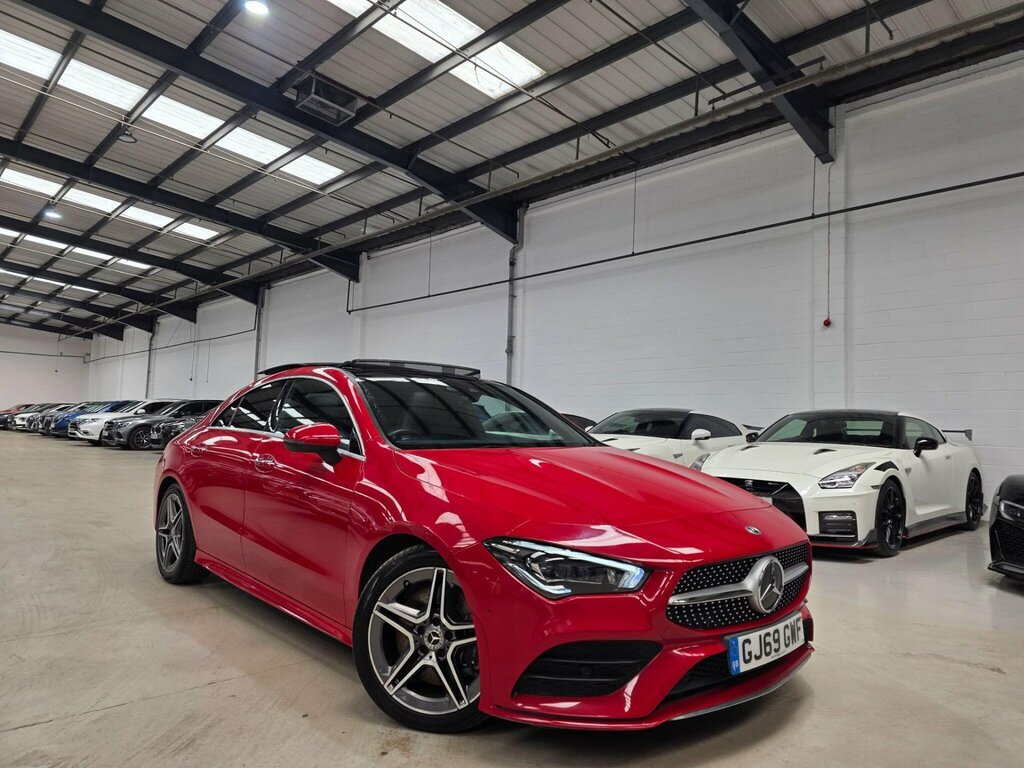 Mercedes-Benz CLA Class 2.0 Cla220 Amg Line Premium Plus Coupe 7G-dct Eu Red #2